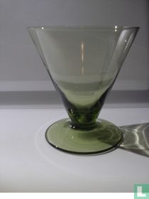 Carnival K6 Fruit juice glass on foot Jade