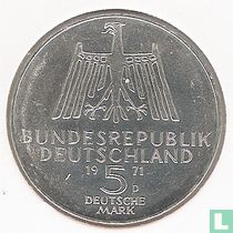Duitsland 5 mark 1971 "500th anniversary Birth of Albrecht Dürer"
