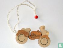 Wooden motorcycle