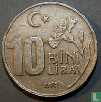 Turquie 10 bin lira 1995 acheter