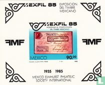 Exposition de timbres MEXFIL '85 acheter