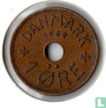 Danemark 1 øre 1938 acheter