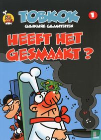 Heeft het gesmaakt?