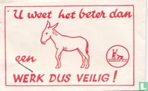 U weet het beter dan een ezel