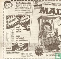 1979 Dutch MAD - MAD pinches the cat...