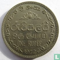 Sri Lanka 1 rupee 1972