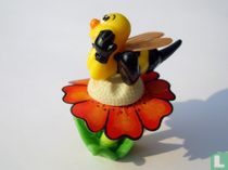 Abeille sur fleur