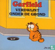 Garfield verdwijnt onder de grond