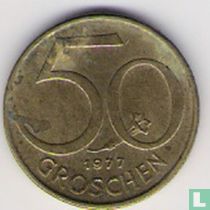Austria 50 groschen 1977
