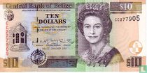 BELIZE 10 $