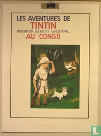 Tintin, reporter du Petit "Vingtième", au Congo