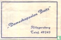 "Dameskapsalon Baitz" 