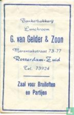 Banketbakkerij Lunchroom G. van Gelder & Zoon