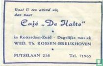 Café "De Halte"