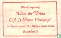 Café " 't Nieuwe Vierkantje"