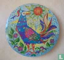 Hosaio, mozaïek vogel