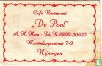 Café Restaurant "De Pool"