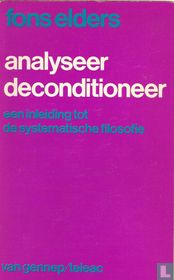 Analyseer deconditioneer