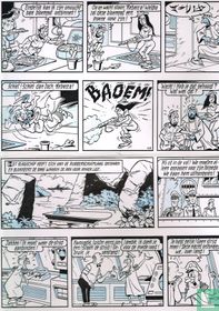Suske en Wiske, originele pagina "Het Mini-Mierennest"