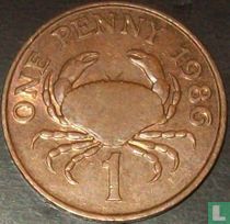 Guernsey 1 penny 1986