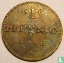 Francfort sur le Main 1 pfennig 1819