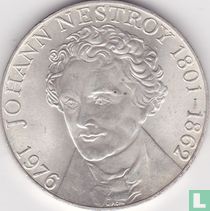 Austria 100 schilling 1976 "175th anniversary Birth of Johann Nepomuk Nestroy"