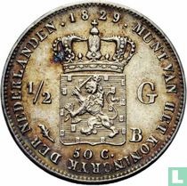 Netherlands ½ gulden 1829