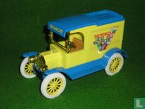 Ford Model-T Van 'The world rides Monroe'