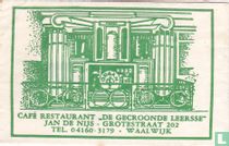 Café Restaurant "De Gecroonde Leersse" 