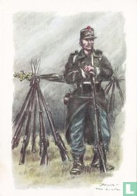 Soldaat in veldtenue - 1913