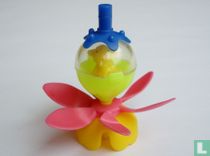 Spaceship-flower with alien