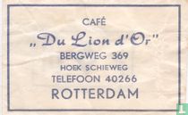 Café "Du Lion d'Or" 