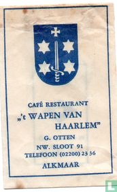 Café Restaurant " 't Wapen van Haarlem"