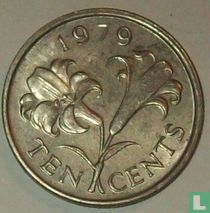 Bermuda 10 cents 1979