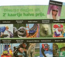 Various day trips, 2nd ticket half price.