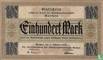Bautzen, District Association of Amthauptmannschaft 100 mark 15.10.1922