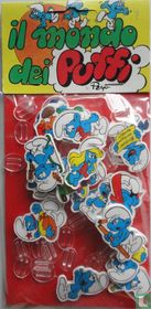 Set Smurfs 'foam' figures 