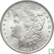 États-Unis 1 dollar 1889 (argent - sans lettre)