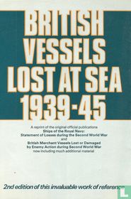 British Vessels lost at sea 1939-45