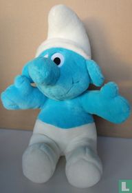 Pluche Smurf met muziek