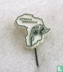 Afrika omhoog (éléphant) [vert]
