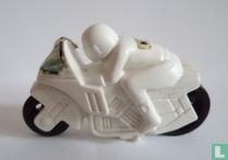 Motorcyclist (white)