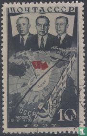First Polar Flight USSR-USA