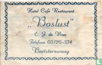 Hotel Café Restaurant "Boslust"