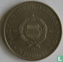 Ungarn 5 Forint 1967 "Lajos Kossuth"