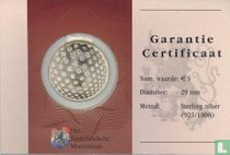 Netherlands 5 euro 2005 (coincard - HNM) "60 years of peace and freedom in the Nederlands"