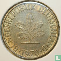 Deutschland 10 Pfennig 1970 (F)