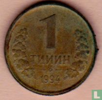 Usbekistan 1 Tiyin 1994 (kurzer dicker 1)