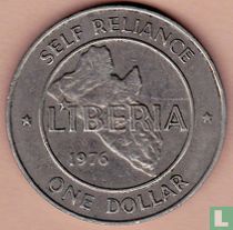 Liberia 1 dollar 1976