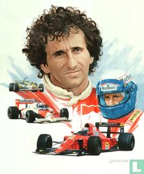 Alain Prost comic-katalog